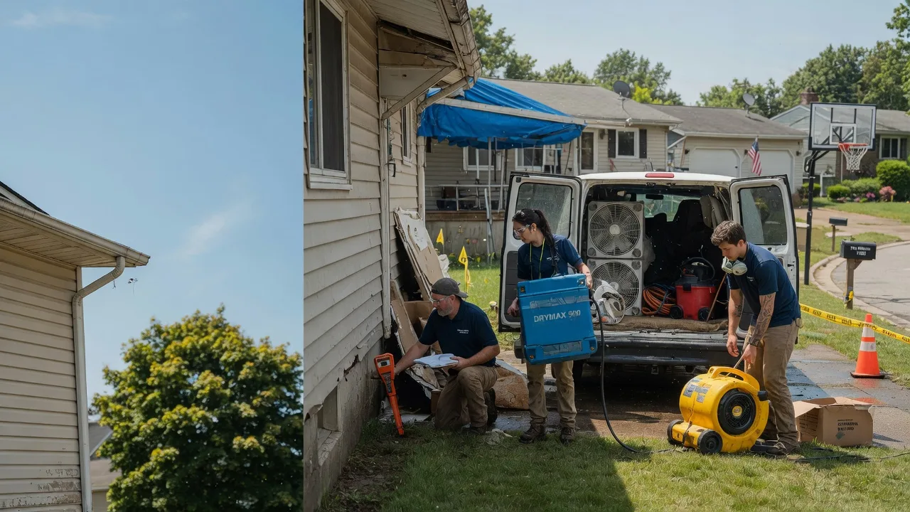 Ceiling Leak Cleanup in Abrams, WI near me