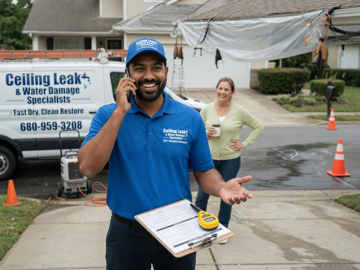 Ceiling Leak Cleanup Abrams, WI FAQs